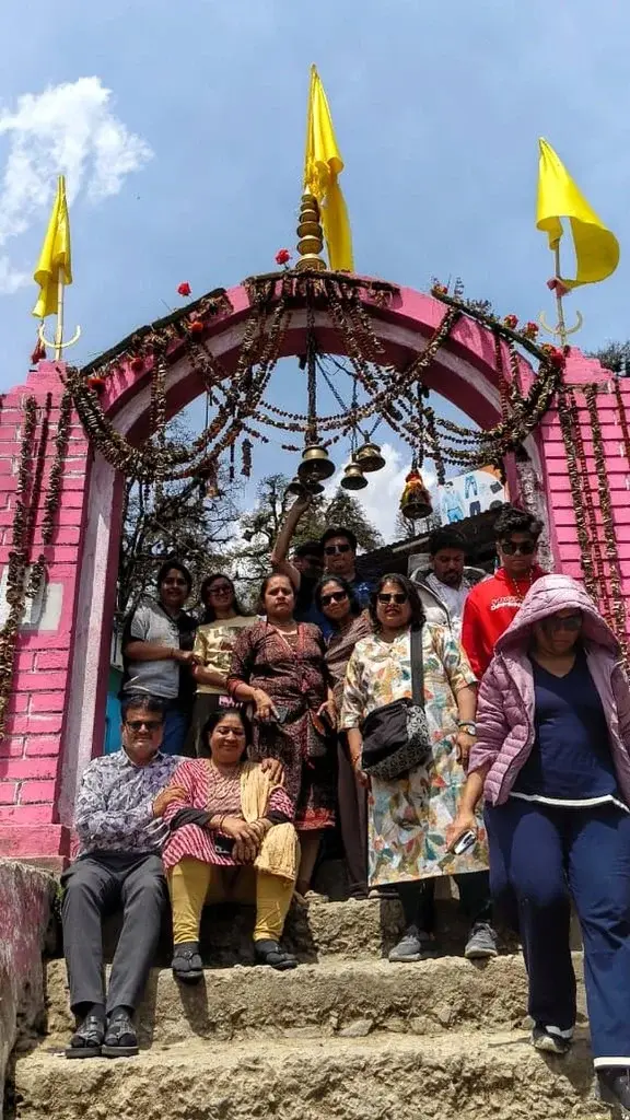यमराज मंदिर प्रांगण